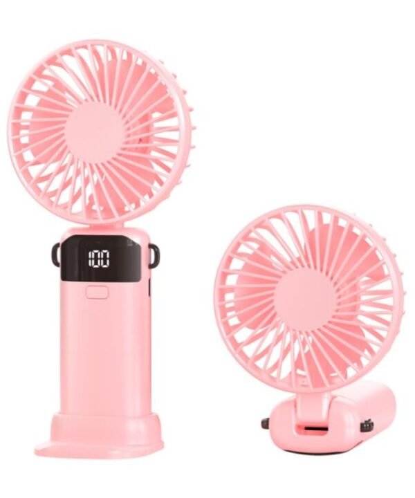 S1 Ice Feel Foldable Handheld Fan with LED Display