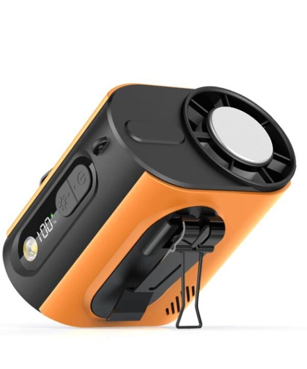 M376 Ice Compress Waist-Hung High Speed Mini Fan 3600mAh Battery