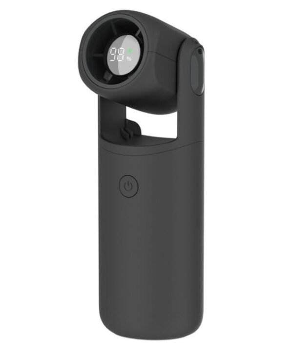 F03 High Speed Folding Handheld Fan with Digital Display
