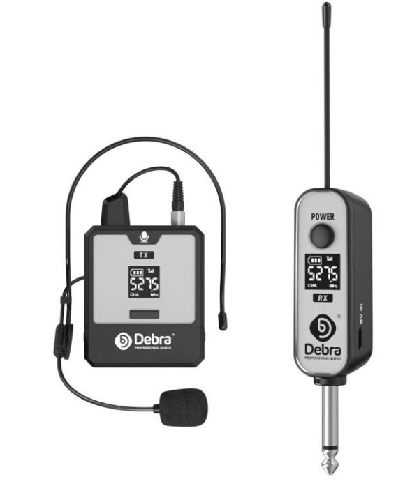 DEBRA DT-01 Ear-worn UHF Wireless Microphone System 1 TX & 1 RX, DT-01
