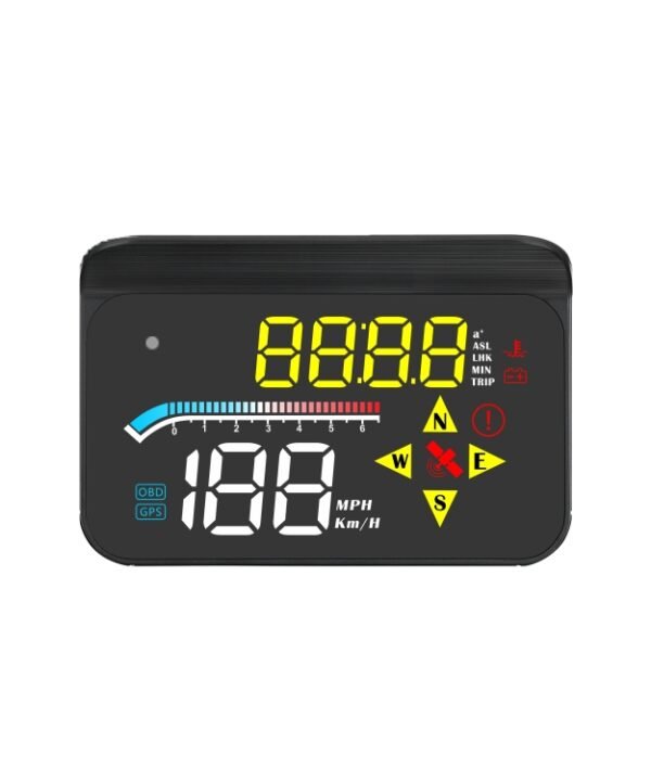M17 Car HUD Head-up Display GPS Speed Meter Car OBD2 Diagnostic Tool