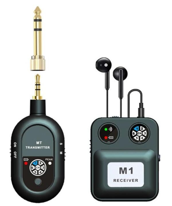 MT-M1 Portable Wireless In-Ear Monitoring System for Stage 1 TX & 1 RX, MT-M1