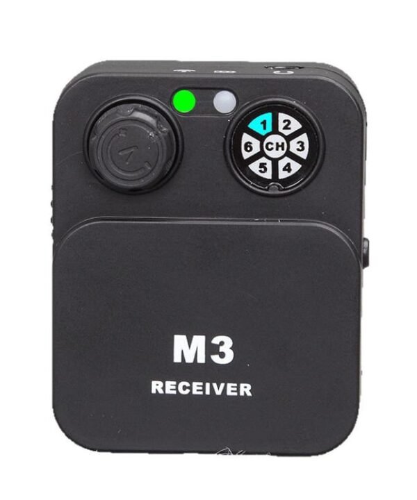 M3 Portable Wireless Monitoring Receiver with Wired Earphones, M3