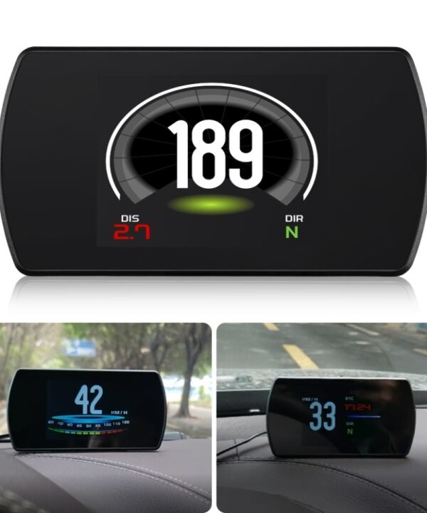 T800 Car HUD Head-up Display GPS Speed Display Speed / Voltage Alarm Altitude Display