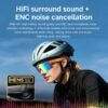 L805 Smart AI Cycling Glasses 8MP Stabilization Camera