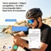 L805 Smart AI Cycling Glasses 8MP Stabilization Camera