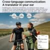 L805 Smart AI Cycling Glasses 8MP Stabilization Camera