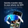 L805 Smart AI Cycling Glasses 8MP Stabilization Camera