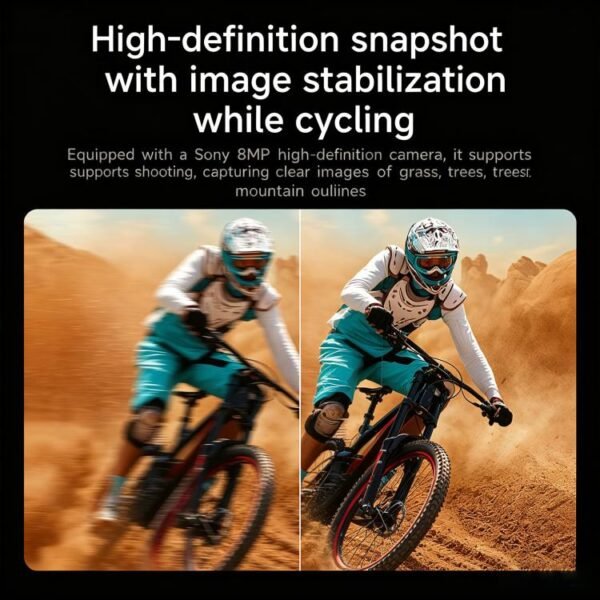 L805 Smart AI Cycling Glasses 8MP Stabilization Camera