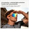 L805 Smart AI Cycling Glasses 8MP Stabilization Camera