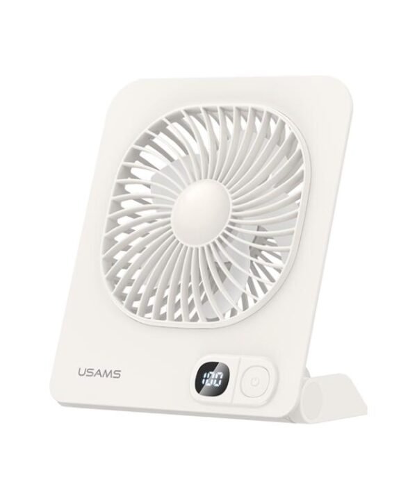 USAMS ZB363 Slim Magnetic Desktop Digital Display Fan