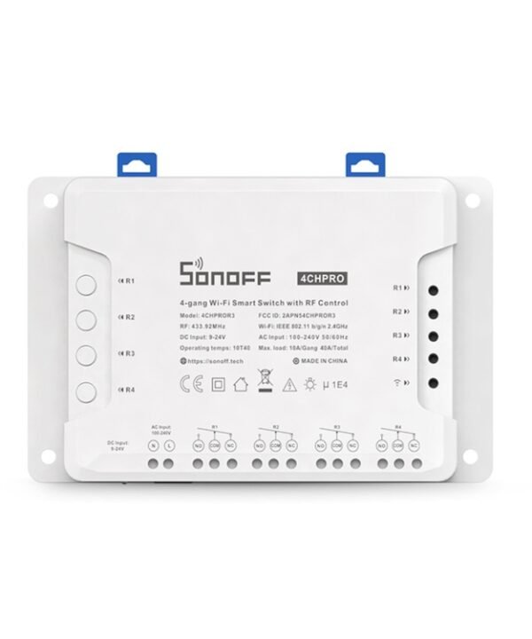 Sonoff 4CHPROR3 Mobile Phone Smart Home Switch Four-way Controller, Support Long-range Control Timing