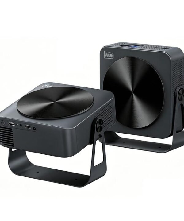 AUN A005 1080P 760ANSI LCD Display Smart Projector with Holder, EU Plug, US Plug, UK Plug, AU Plug