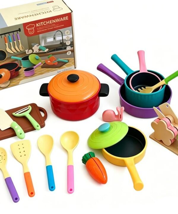 21pcs / Set Children Pretend Play Simulation Kitchenware Set