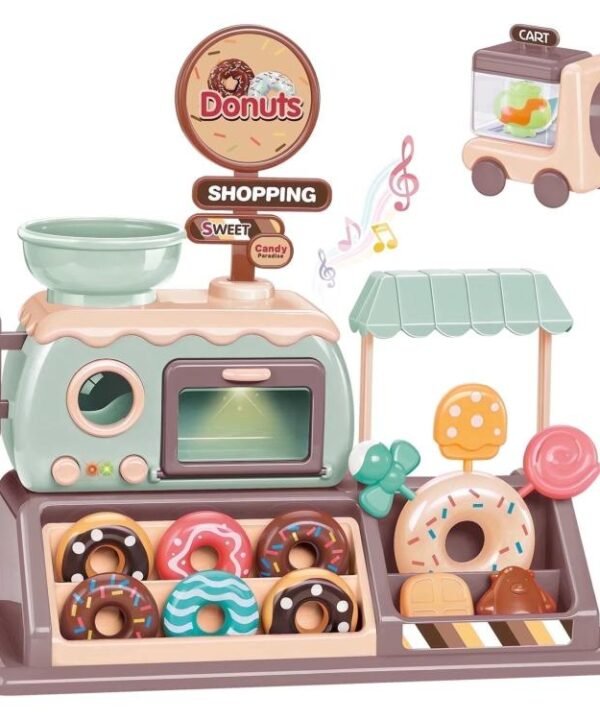 Electric Mini Children Pretend Play Donut Shop