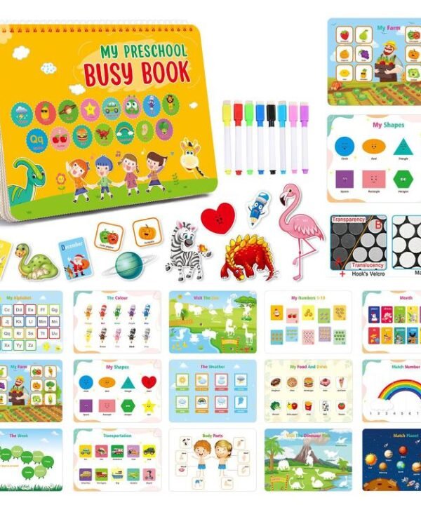 Montessori Kids Early Education Busy Book Toy