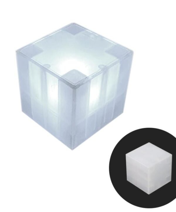 2.5cm Magnetic Cube Building Blocks LED Night Lights Decorative Toy