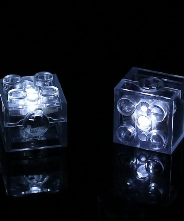2x2 DIY Building Blocks LED Light Luminous Toy