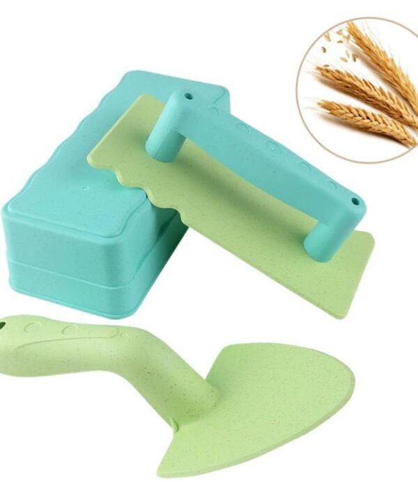 Children Beach Toys Shovel Brick Walls Molds Toy