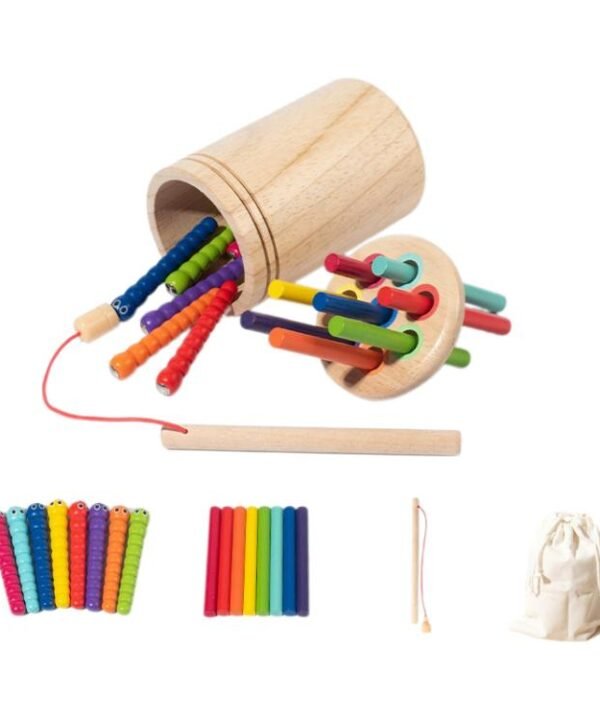 Baby Sensory Play Montessori Wooden Toys Color Shape Sorting Box, Insect Fishing Rubber wood, Short 2-in-1, Short 6-in-1, Short 3-in-1, Short 4-in-1, Short 5-in-1, Multifunctional Simplified Packaging, Multifunctional Deluxe Packaging, 3D Rod Rubber Wo...