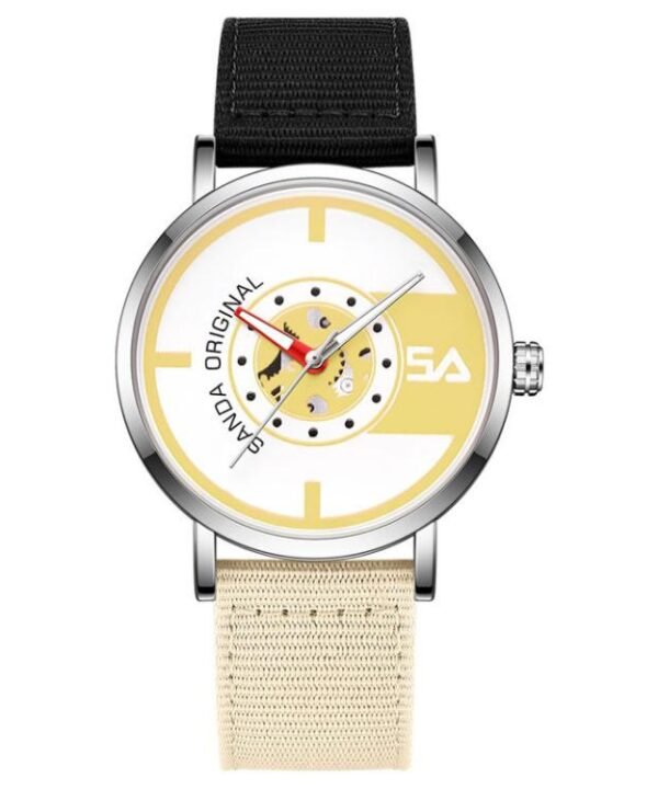 SANDA 3217 Preppy Style 5ATM Waterproof Student Watch with Nylon Strap