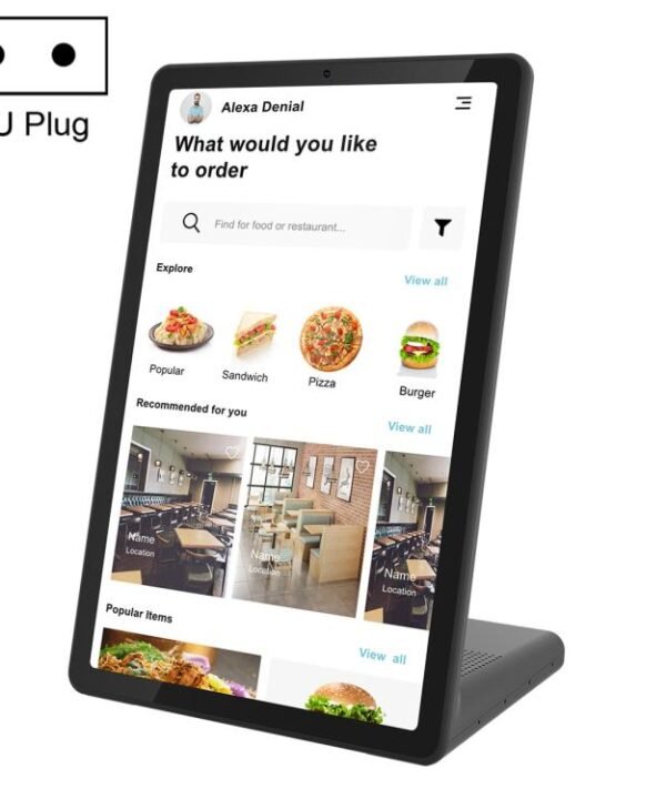 WL1109TV 10.95 inch Android OS Commercial Smart Touch Digital Signage, EU Plug, UK Plug, US Plug