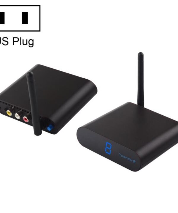 Measy AV230-2 2.4GHz Set-top Box Wireless Audio / Video Transmitter + 2 Receiver, with IR Extension Function, US Plug, EU Plug, AU Plug, UK Plug