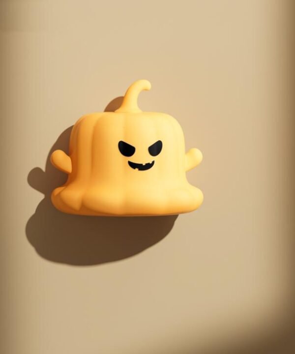 ZHL002 Pumpkin Ghost Silicone Night Light