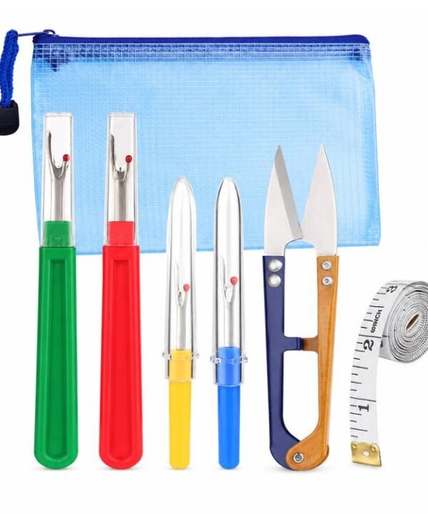 6pcs / Set DIY Sewing Seam Ripper Kit Thread Seam Remover