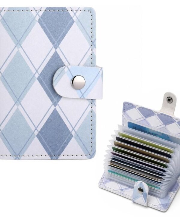 Multifunctional Large Capacity PU Leather Card Bag Short Wallet