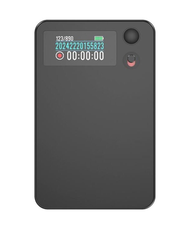 A3P 0.96-inch Left Display Dual-key Ultra-thin AI Smart Voice Recorder Support AIREC-APP, 8GB, 16GB, 32GB, 64GB, 128GB, 256GB