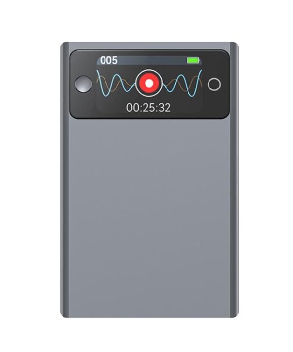A3P 1.47-inch Display Ultra-thin AI Smart Voice Recorder Support AIREC-APP, 8GB, 16GB, 32GB, 64GB, 128GB, 256GB
