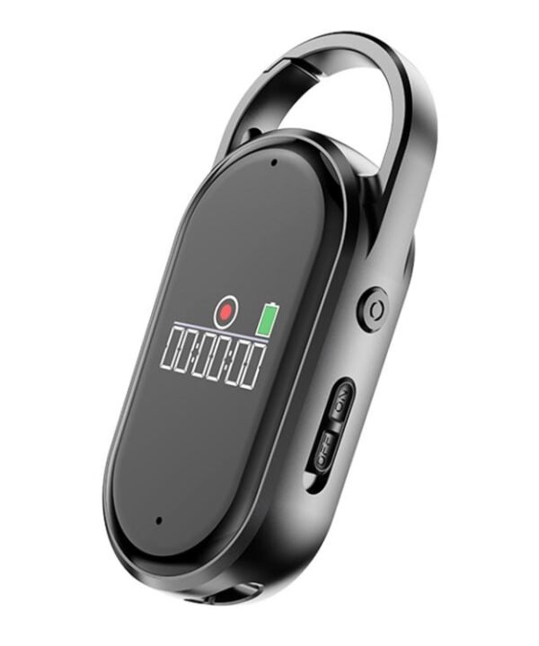 S29A 0.42-inch TFT Display Portable Keychain AI Voice Recorder Support AIREC-APP, 8GB, 16GB, 32GB, 64GB, 128GB, 256GB