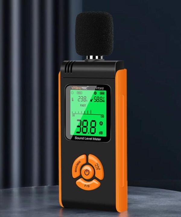 YT312 High Precision Digital Sound Level Meter Support Temperature and Humidity Measurement