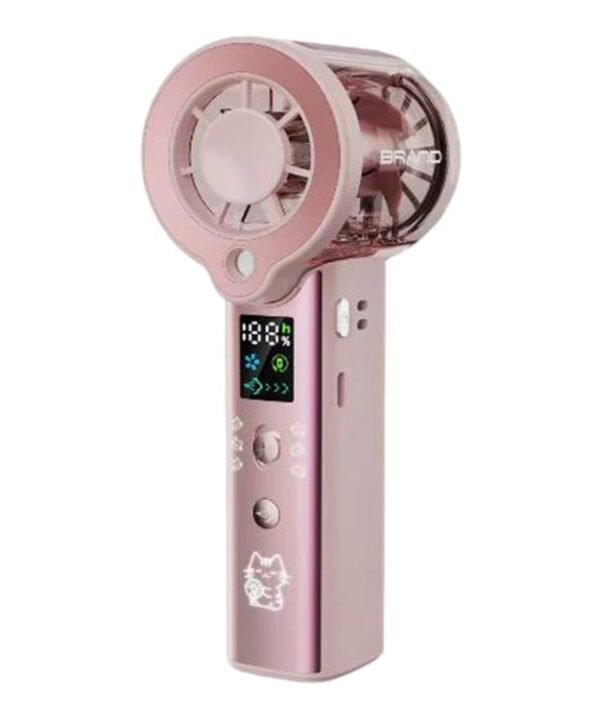 F1 Portable Silent Turbo Spray Cooling Handheld Fan
