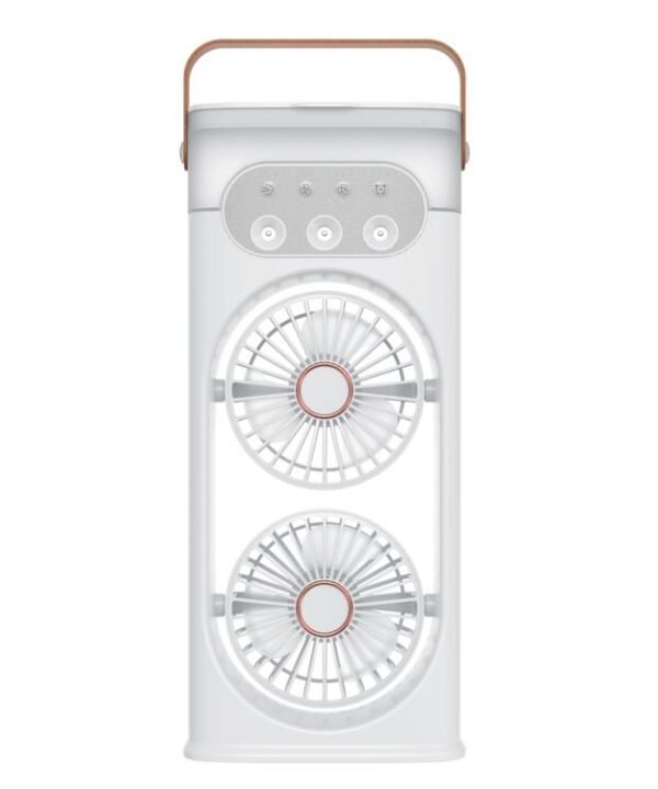 SL617 Dual-Head Humidifier Spray Cooling Fan