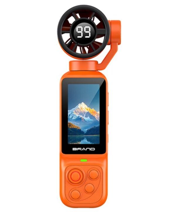 LK-035 Fan Gimbal Pocket Camera 1.97 inch 1080P HD Vlog Video Cam