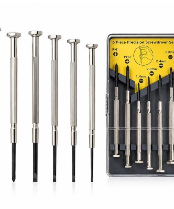 6 Set Precision Screwdriver Set for Watch and Eyeglass Repair