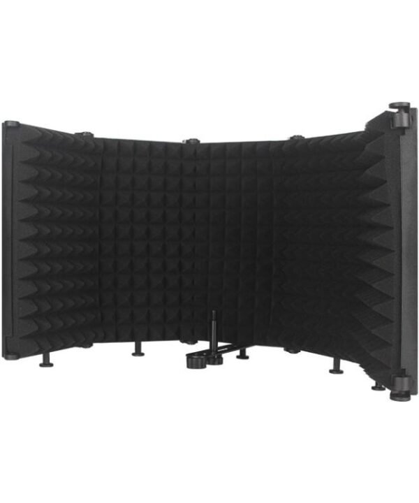 M5 Foldable Five-Panel Microphone Isolation Shield Windproof Screen, M5 Isolation Shield