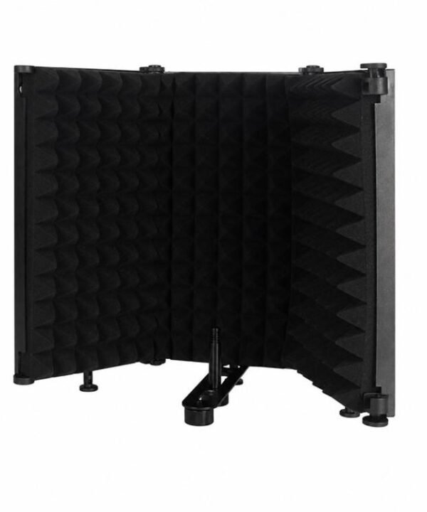 M3 Foldable Three-Panel Metal Casing Microphone Isolation Shield, M3 Metal Casing Isolation Shield