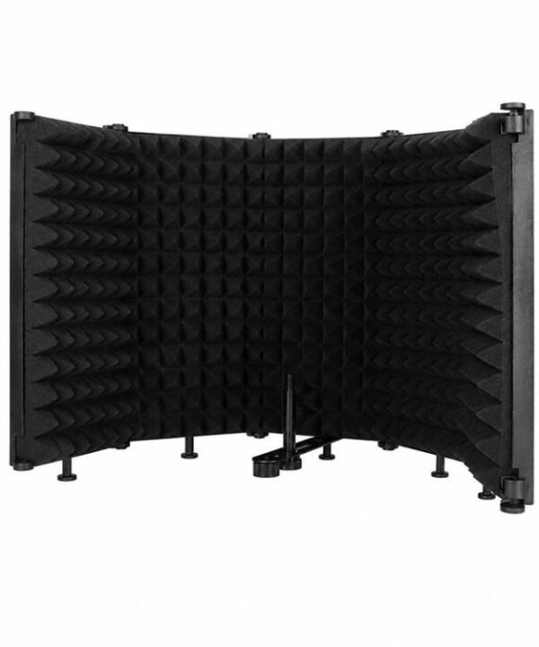 M5 Foldable Five-Panel Metal Casing Microphone Isolation Shield, M5 Metal Casing Isolation Shield
