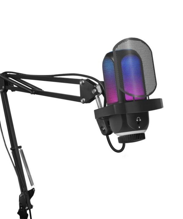 APK001 AI Noise Reduction USB Condenser Cantilever Microphone, APK001 Cantilever Microphone