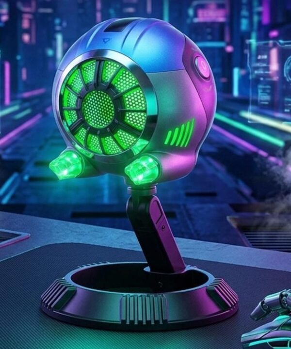 DJ-86 Cyberpunk-style Condenser Desktop Microphone