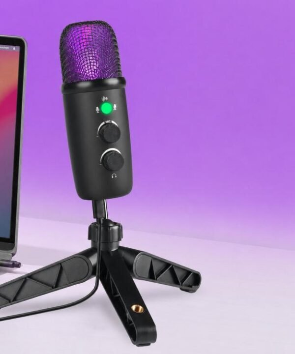 X502 High Sampling USB Condenser Microphone Tripod Set, X502 Microphone Tripod Set