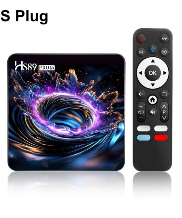 HS89 Pro 15 Android 14 Smart TV Set Top Box, RK3539 Quad-Core Cortex-A55, 2GB+16GB, 4GB+32GB