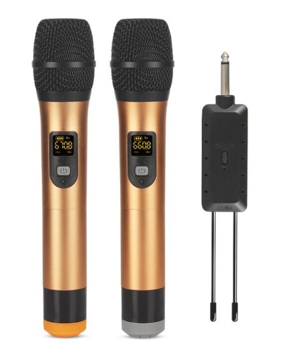 E11 1 to 2 UHF Wireless Dynamic Handheld Microphone