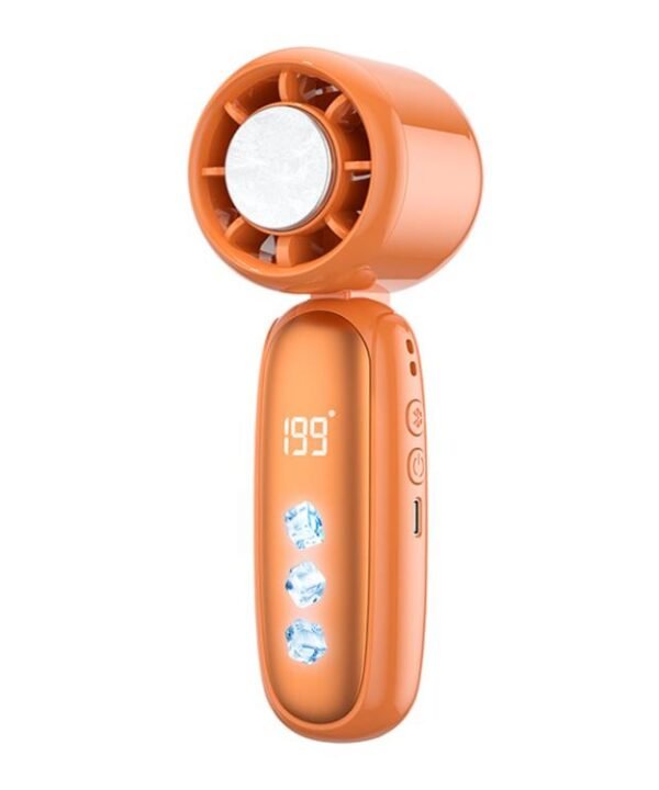 K22 Digital Display High-Speed Cooling Handheld Fan