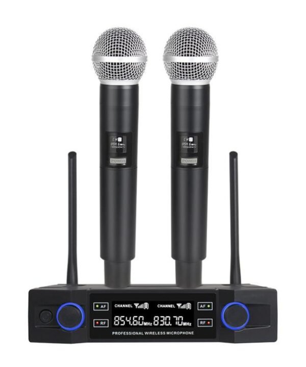V7 1 to 2 VHF Wireless Handheld Microphone