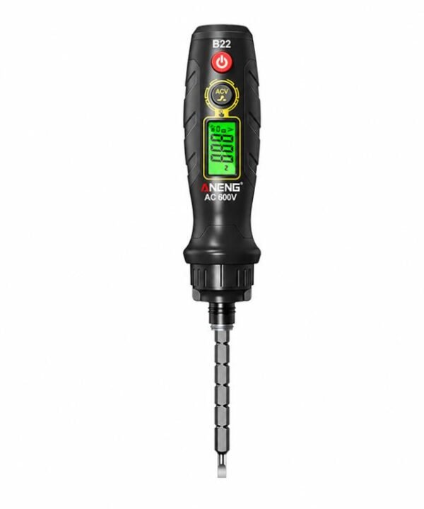 ANENG B22 Digital Display Ratchet Screwdriver Non-Contact Voltage Tester