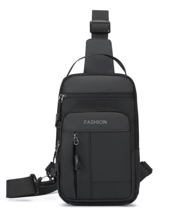 WEIXIER WDE-8 Men Crossbody Chest Bag Multifunctional Large Capacity Waterproof Shoulder Bag